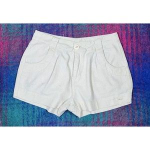 Hering Fashion Women Oatmeal Beige High Rise Shorts 31"